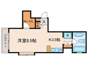 フォ－シム千歳船橋の物件間取画像